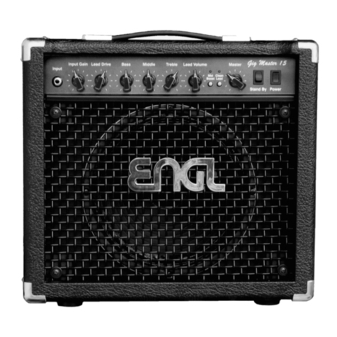 Engl Gig Master 15 User manual