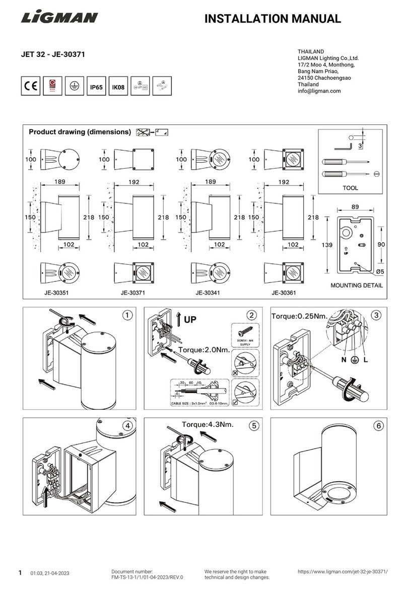 LIGMAN JET 32 User manual
