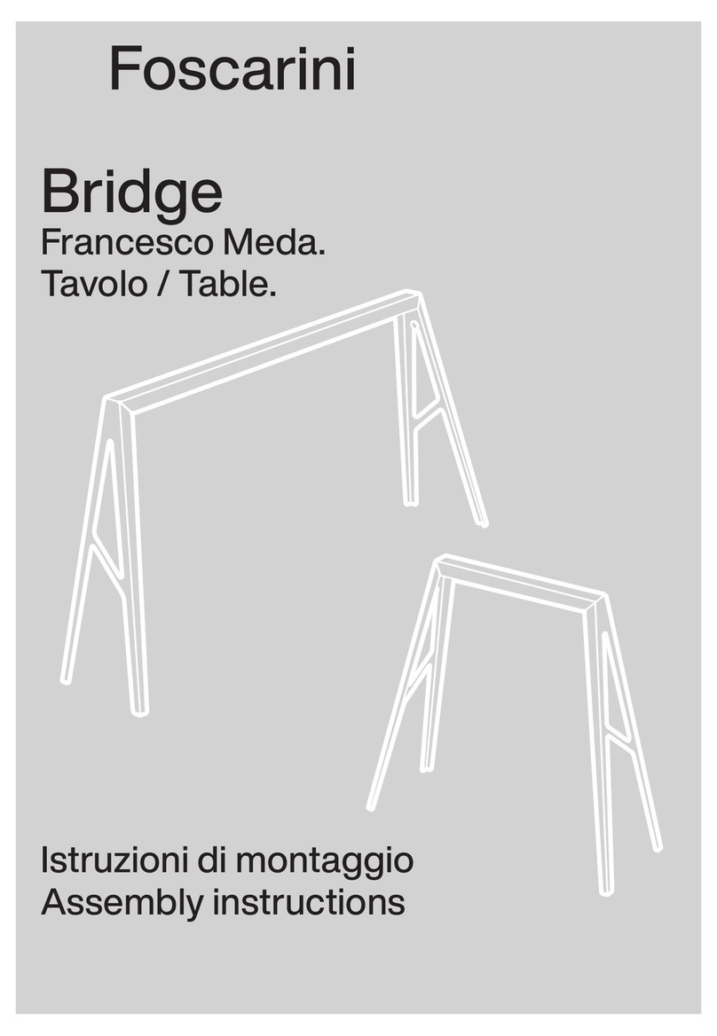 FOSCARINI Bridge User manual