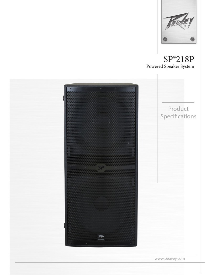 Peavey SP 218P Product specifications