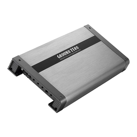 Ground Zero GZRA 4230X owner's manual