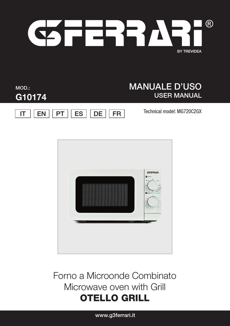 TREVIDEA G3 FERRARI OTELLO GRILL user manual