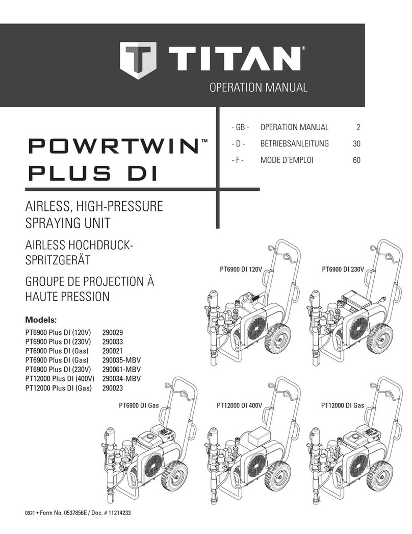 Titan POWRTWIN PLUS DI Series User manual