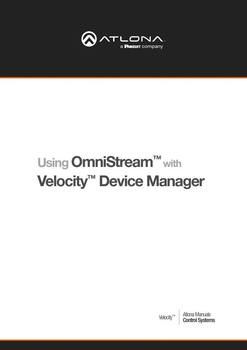 Panduit ATLONA OmniStream 101 manual Panduit ATLONA OmniStream 101 manual