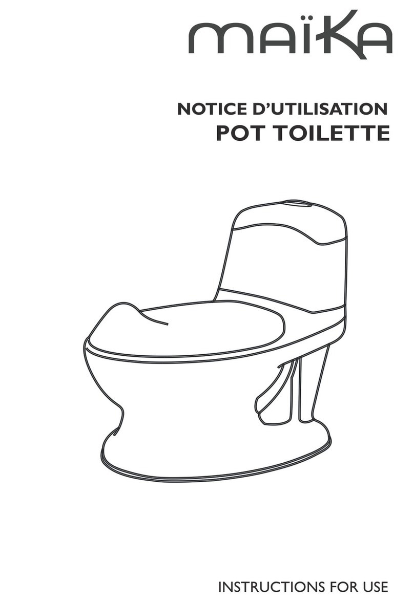 maika POT TOILETTE Instructions for use