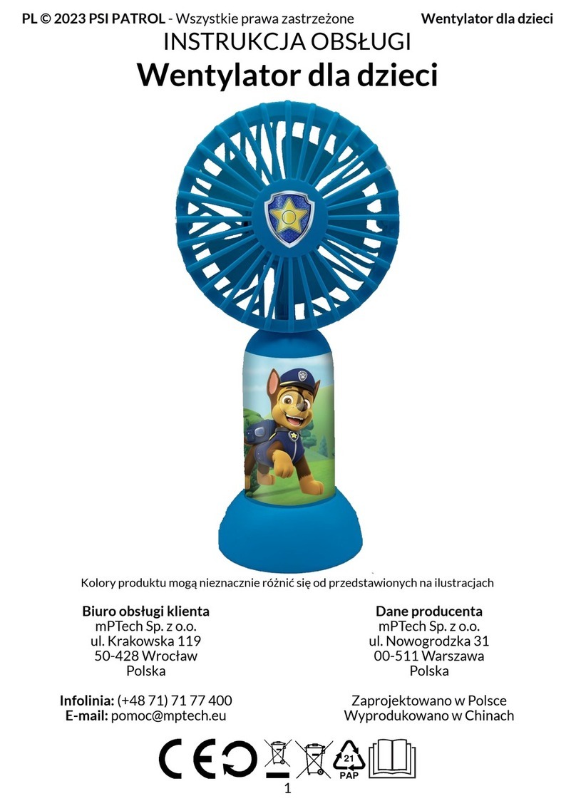 mPTech PAW PATROL user manual