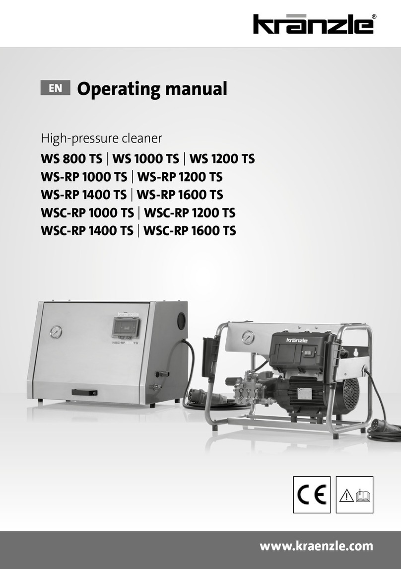 Kranzle WS 800 TS User manual Kranzle WS 800 TS User manual