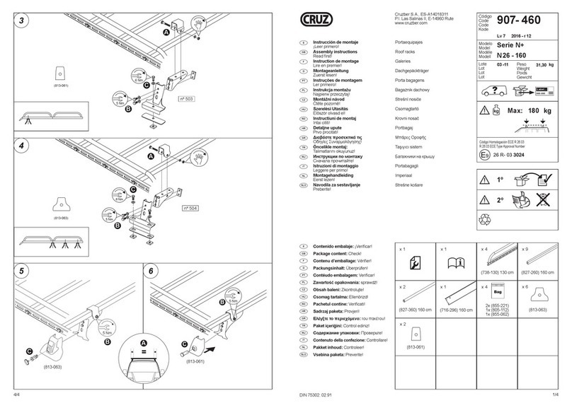 Cruz N 26-160 Assembly instructions