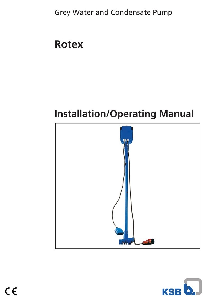 KSB Rotex Installation & operating manual