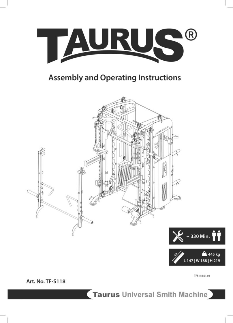 Taurus Universal Smith Machine User manual