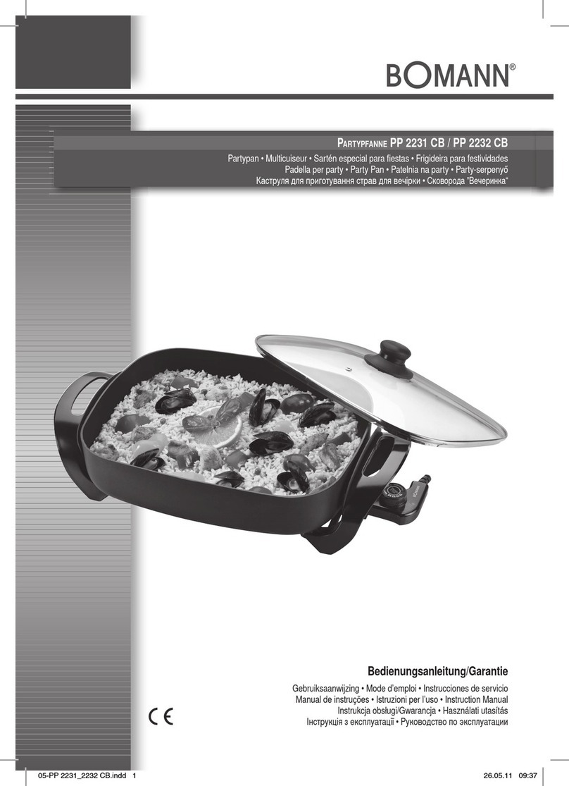 BOMANN PP 2231 CB instruction manual