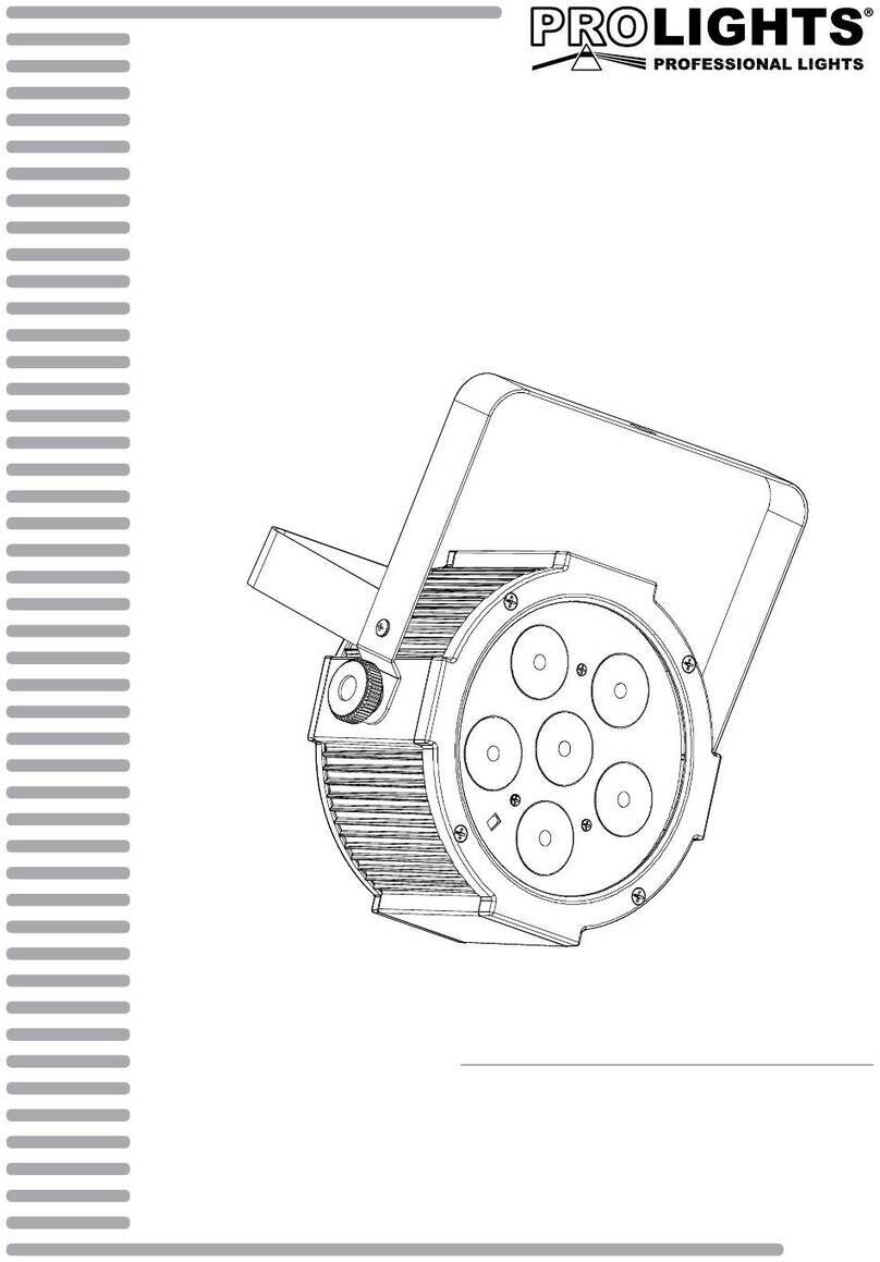 ProLights LUMIPAR6UQ user manual
