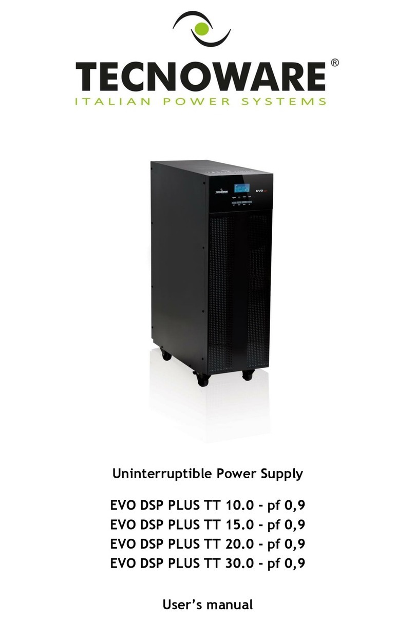 Tecnoware EVO DSP PLUS TT 10.0 User manual
