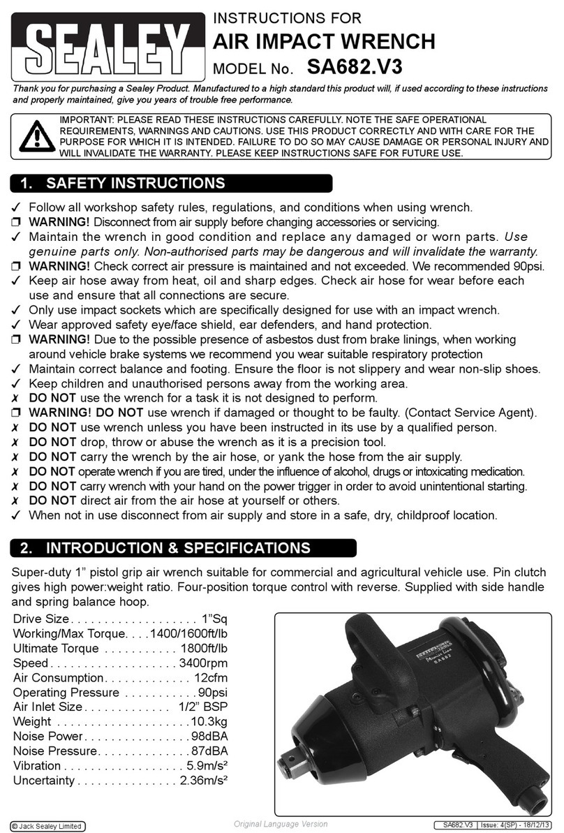 Sealey SA682.V3 User manual
