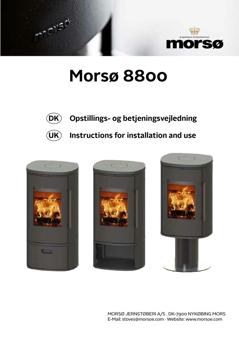 Morso 8800 User manual