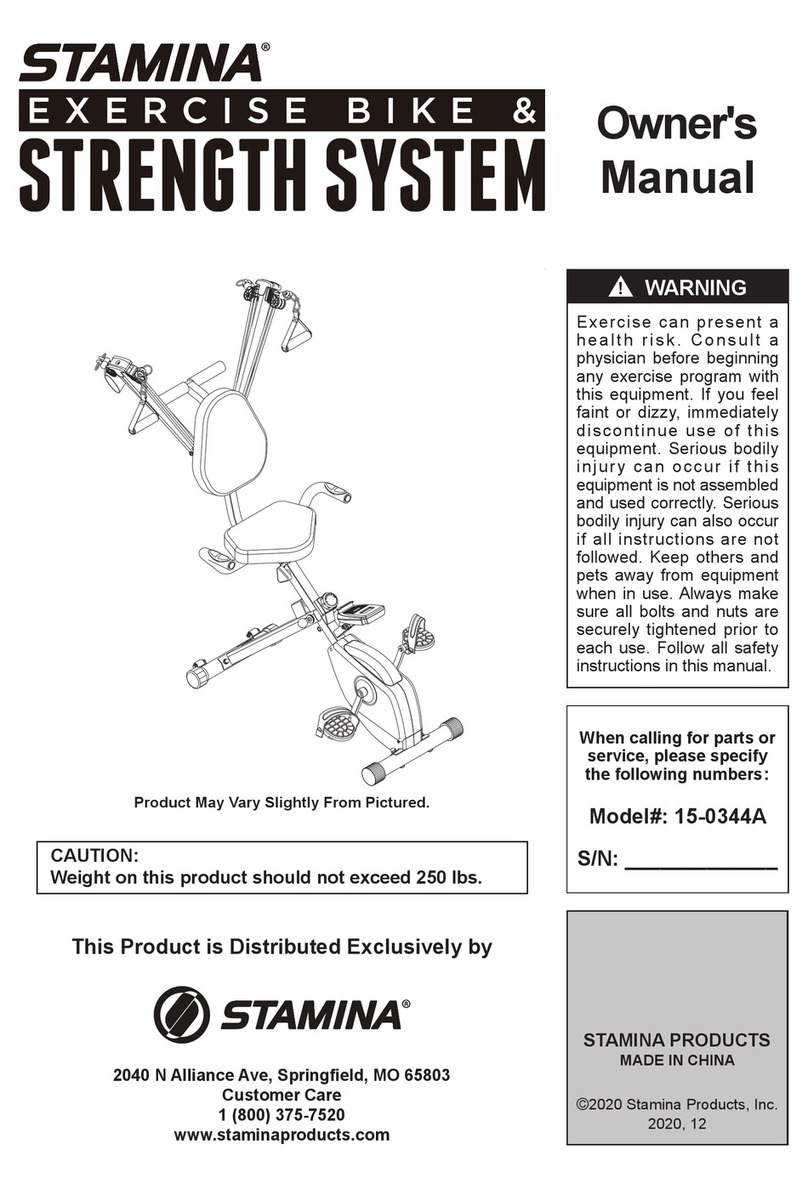 Stamina 15-0344A User manual