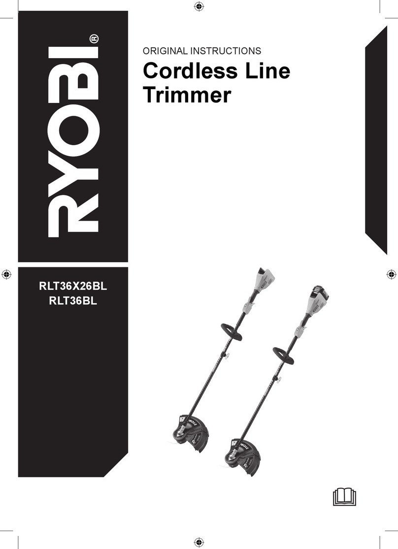 Ryobi RLT36X26BL Original instructions