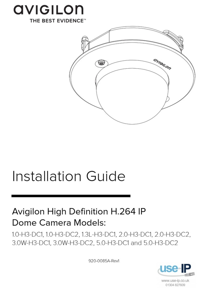 Avigilon 1.0-H3-DC1 installation guide Avigilon 1.0-H3-DC1 installation guide
