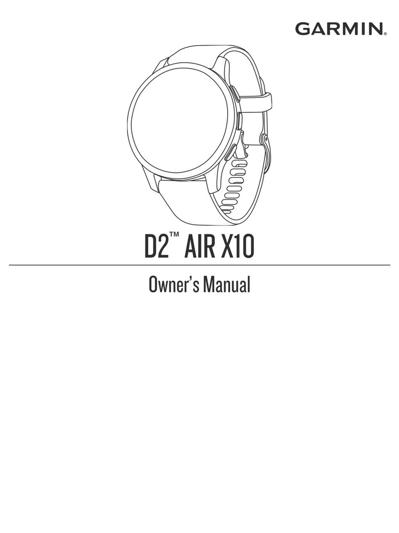 Garmin D2 AIRX10 User manual