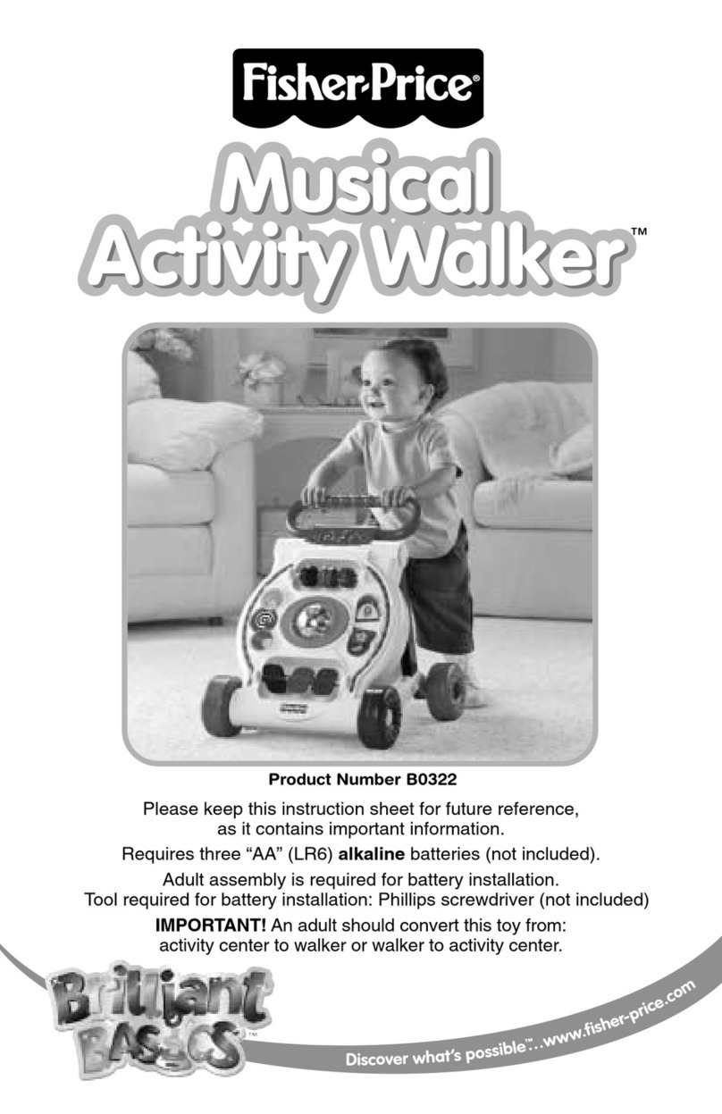 Fisher-Price B0322 User manual