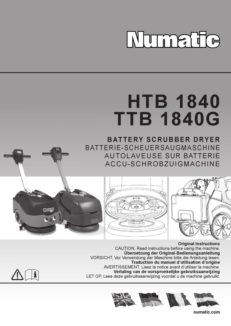 Numatic HTB 1840 Original instructions
