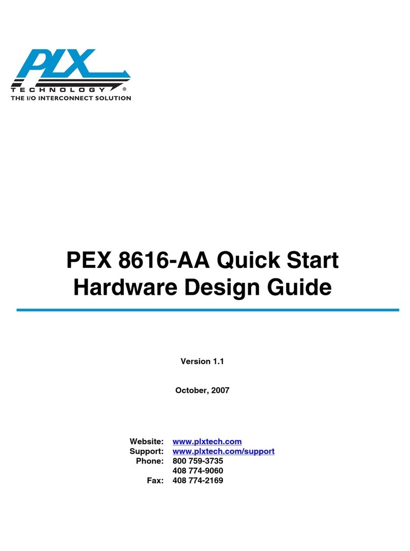 PLX Technology PEX 8616-AA quick start guide
