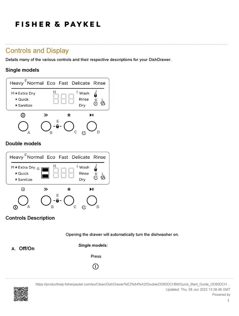 Fisher & Paykel DD60DCHB9 instructions