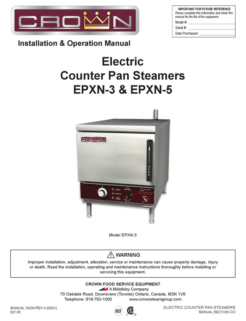 Crown EPXN-3 Installation & operation manual