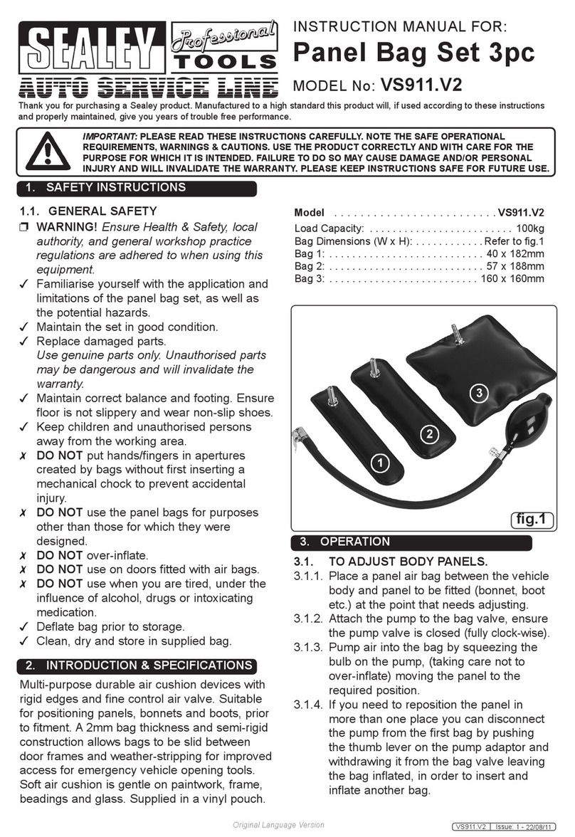 Sealey VS911.V2 User manual