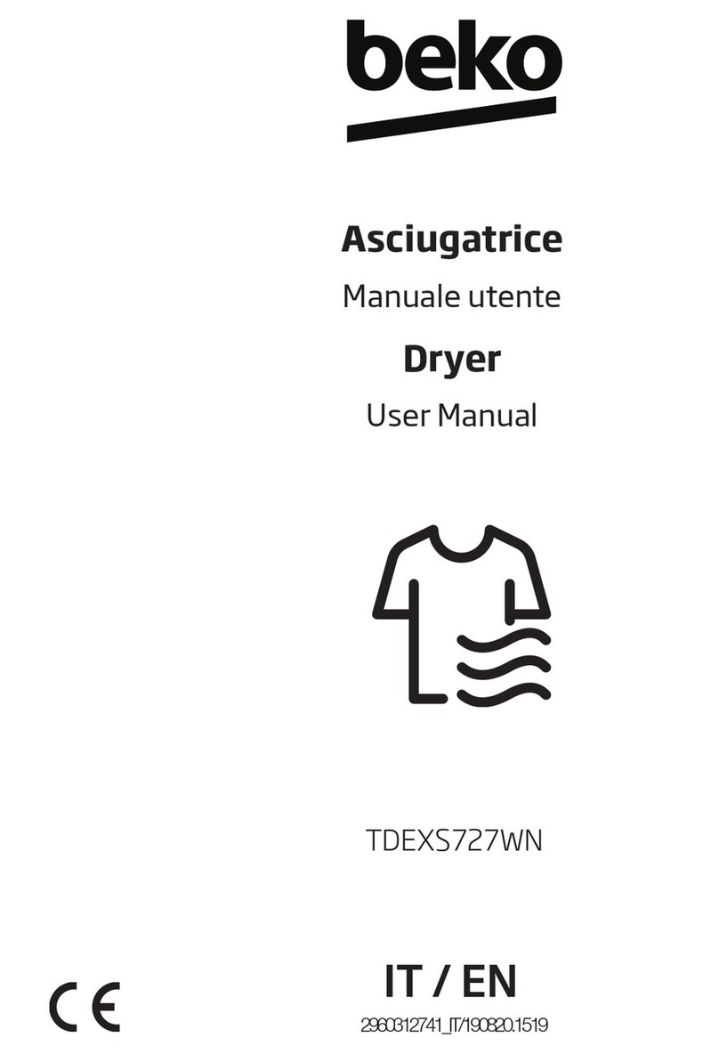 Beko TDEXS727WN user manual