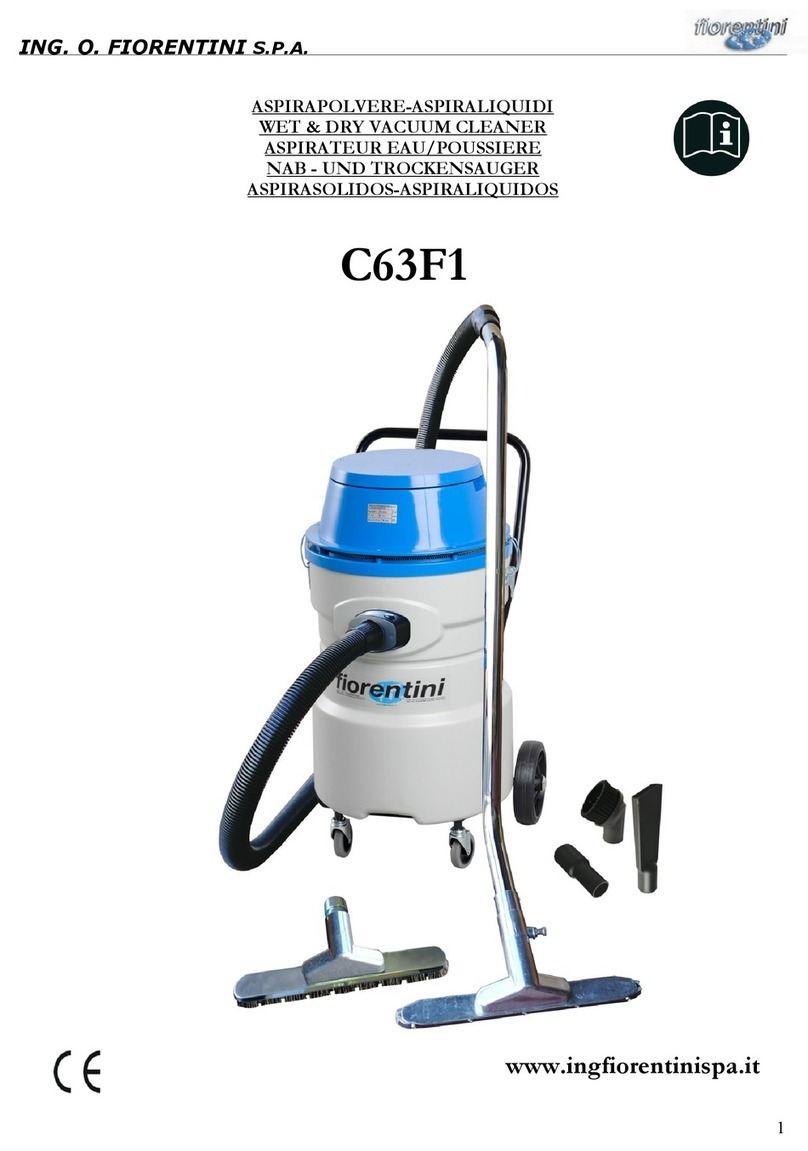 FIORENTINI C63F1 User manual FIORENTINI C63F1 User manual