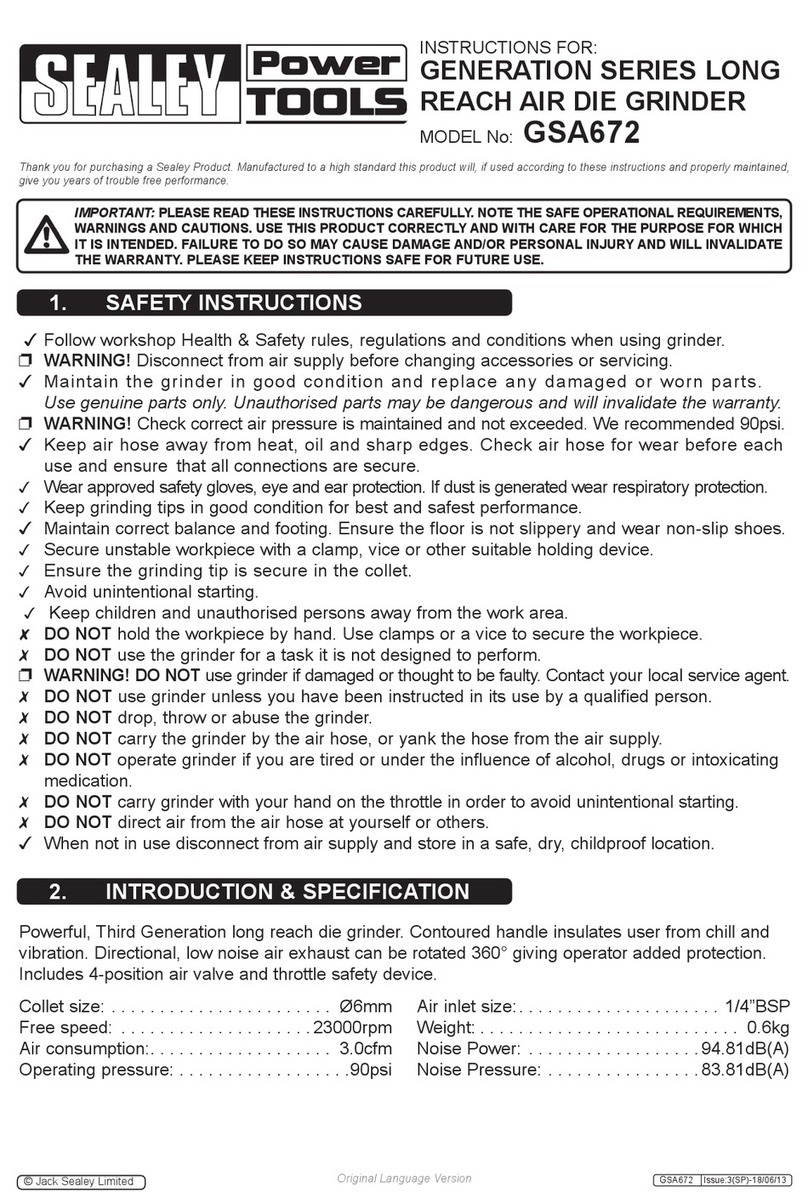 Sealey GENERATION Series instructions
