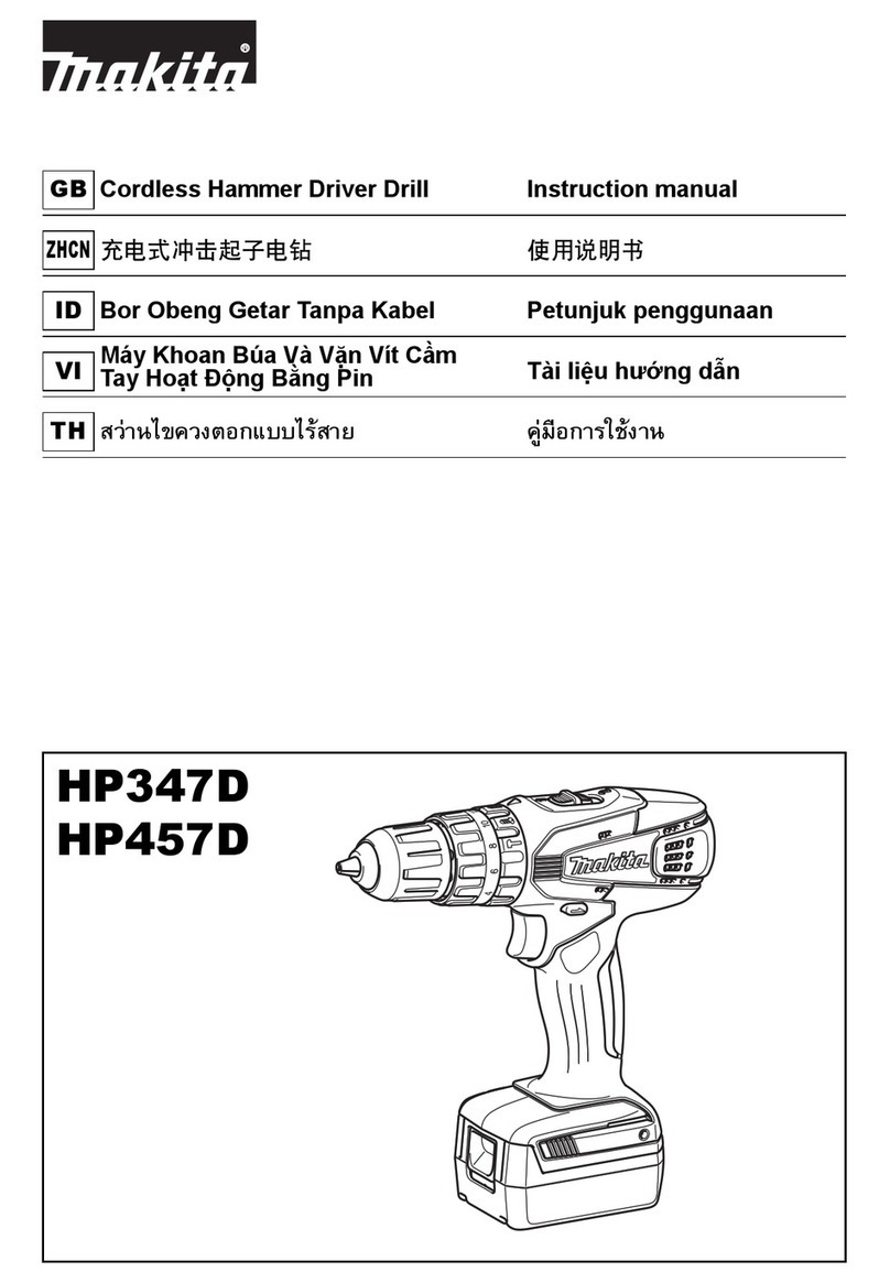 Maktec HP347D User manual