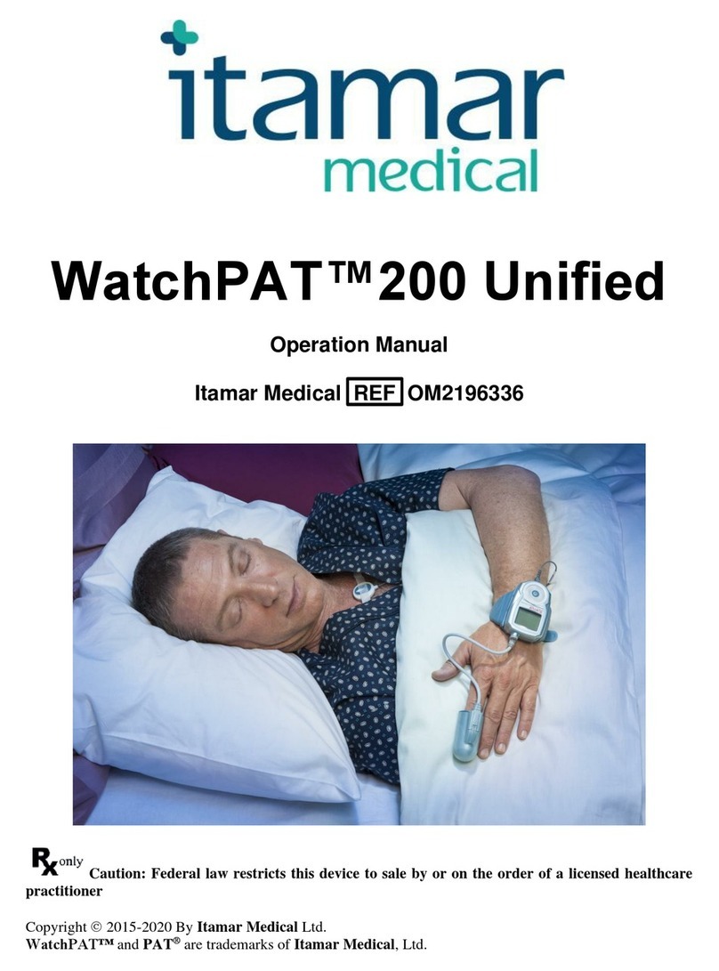 Itamar Medical OM2196336 Operation manual Itamar Medical OM2196336 Operation manual