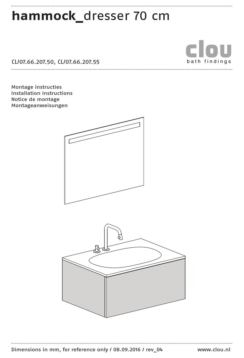 Clou hammock CL/07.66.207.50 User manual