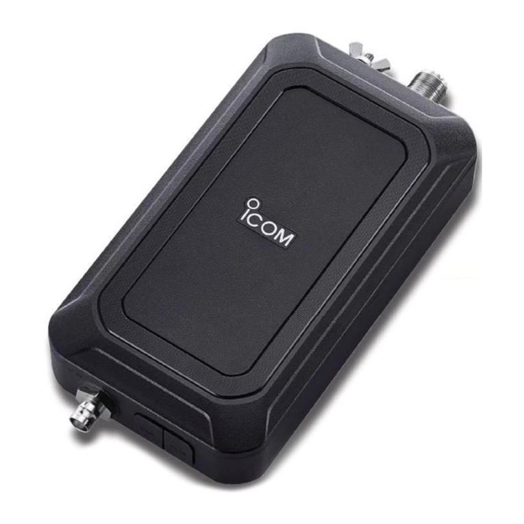 Icom AH-705 User manual