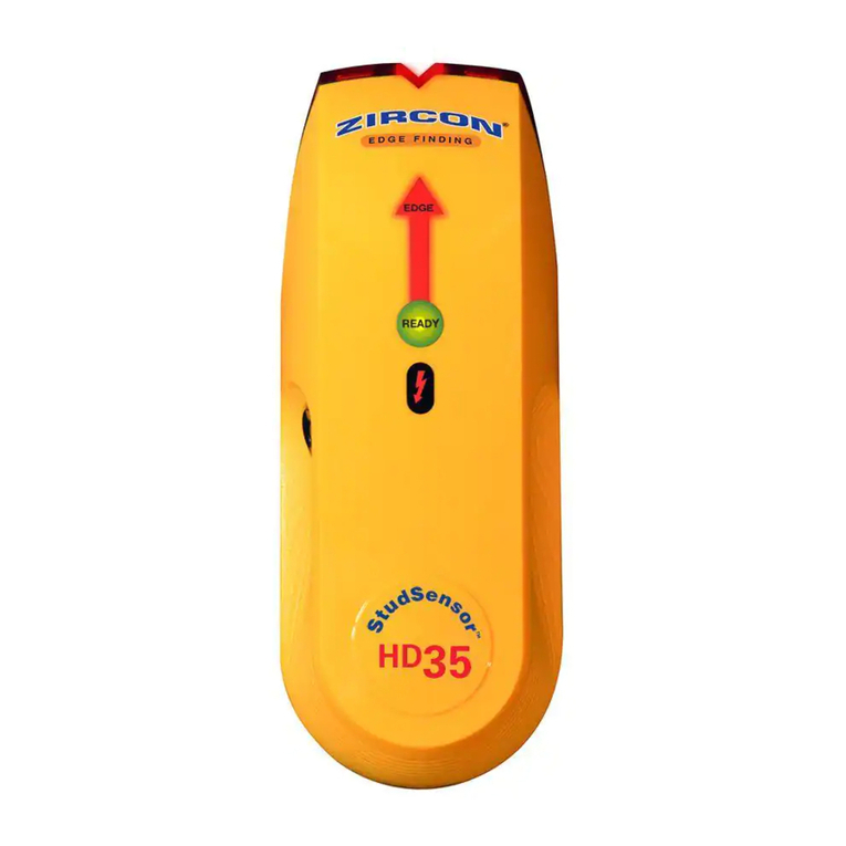 Zircon StudSensor HD35 User manual