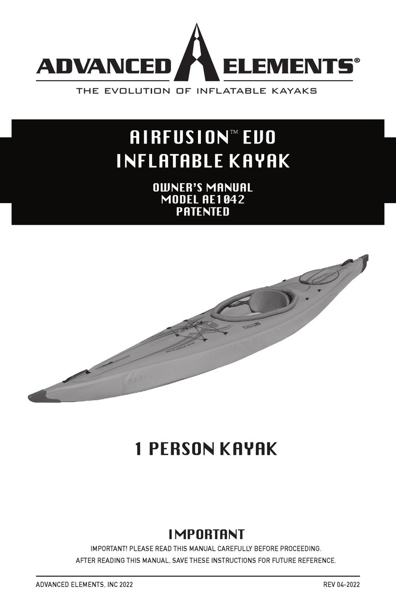 Advanced Elements AIRFUSION EVO AE1042 User manual