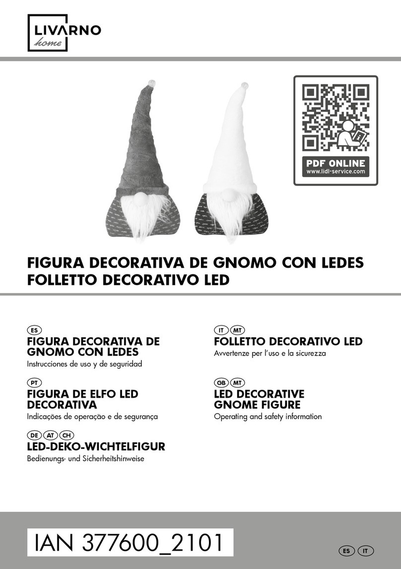 LIVARNO home 1029-RG manual