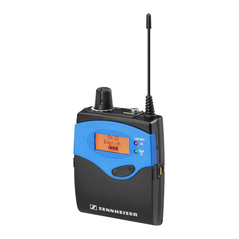 Sennheiser EK 1039 - user manual