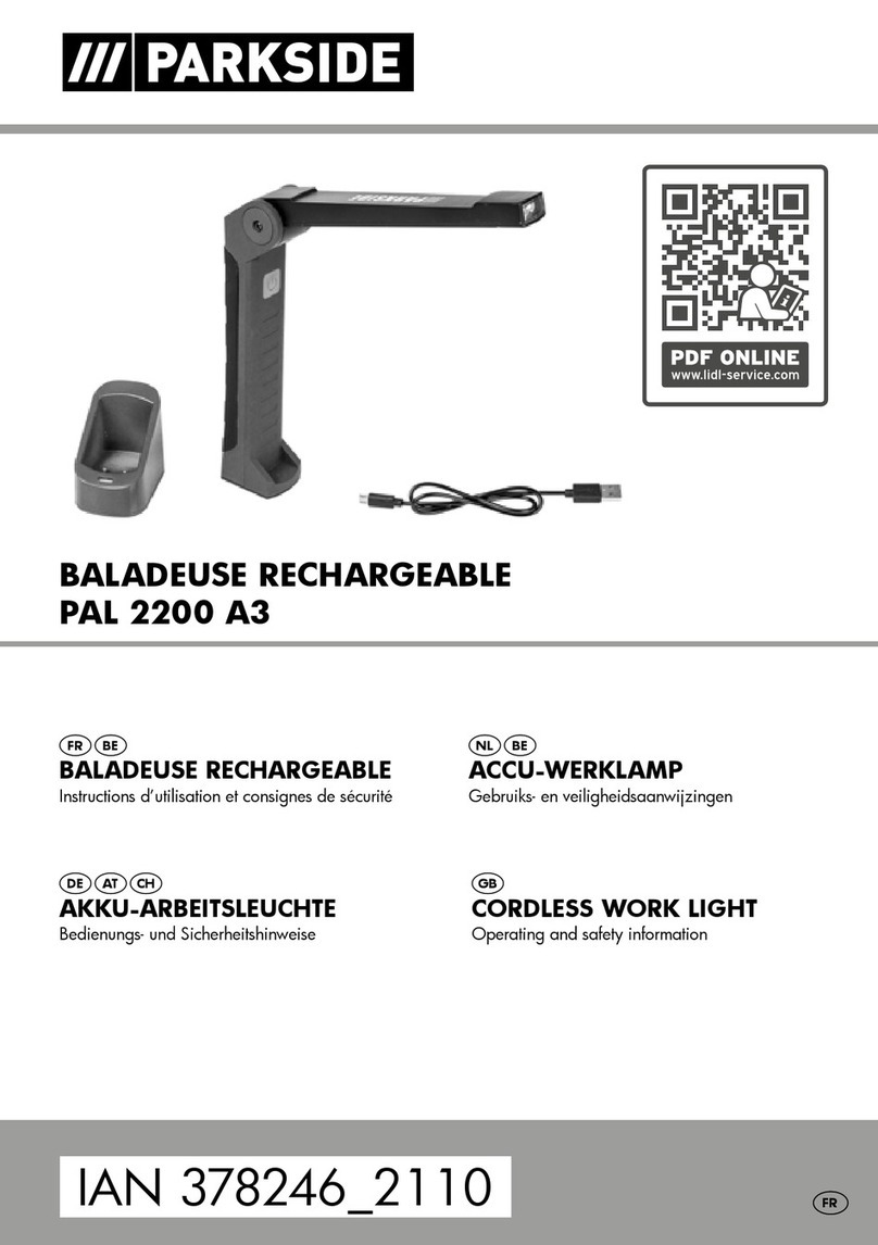 Parkside PAL 2200 A3 User manual