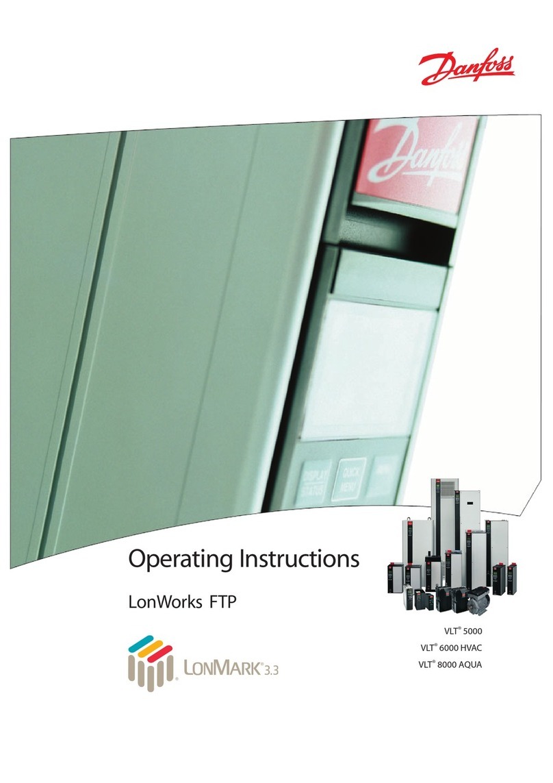 Danfoss VLT 6000 HVAC operating instructions