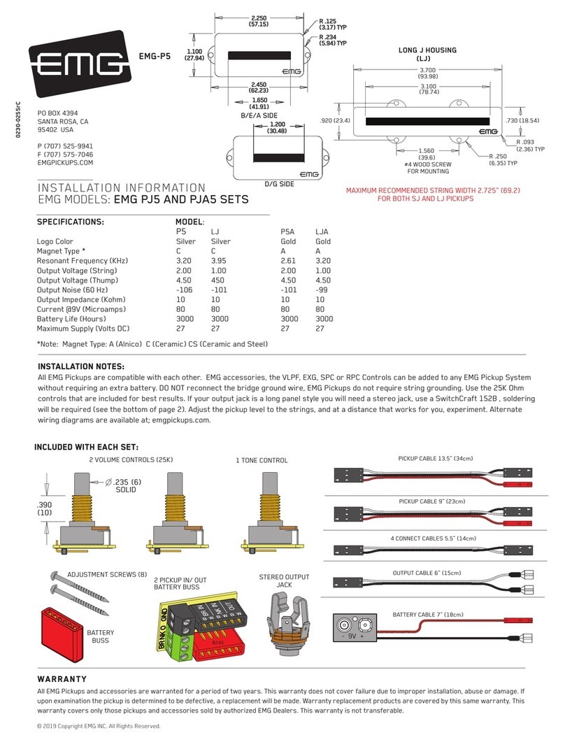 EMG PJ5 Service manual