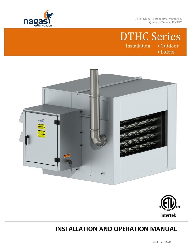 Nagas DTHC Series Installation and operation manual