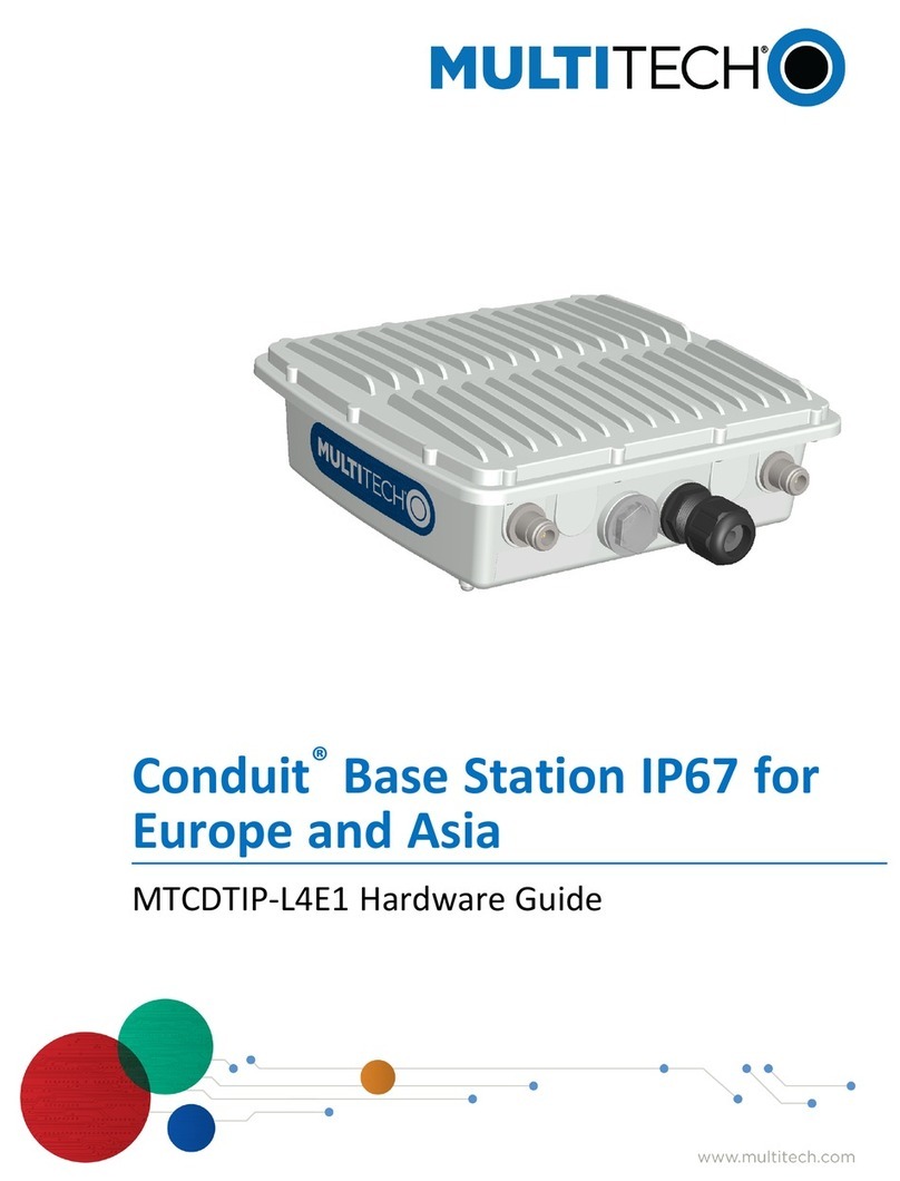 Multitech Conduit MTCDTIP-L4E1-266 868 Series Installation instructions