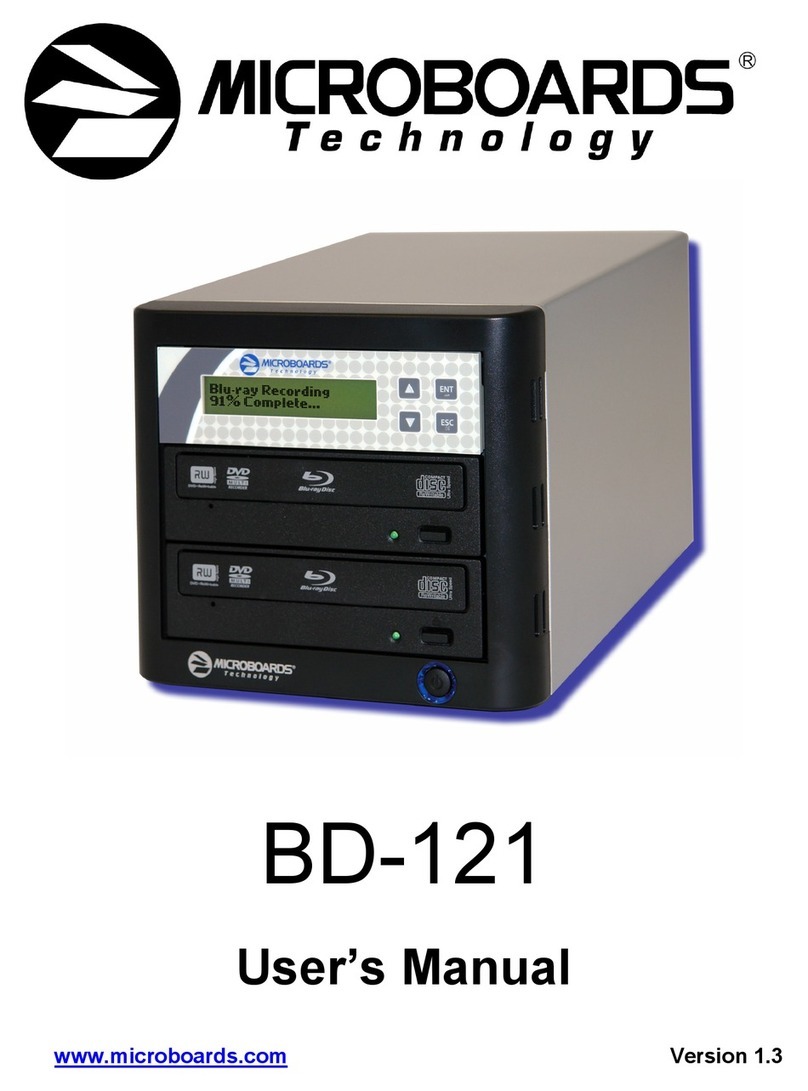 MicroBoards Technology BD-121 User manual