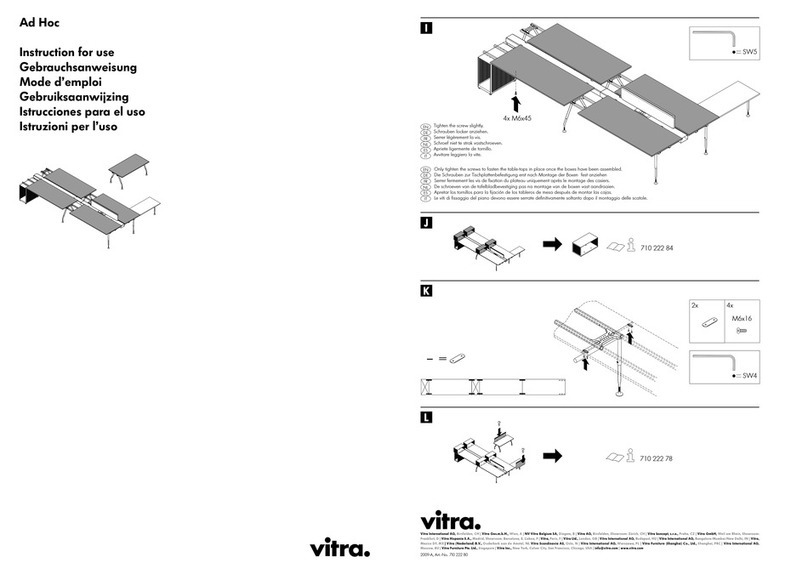 VITRA Ad Hoc User manual