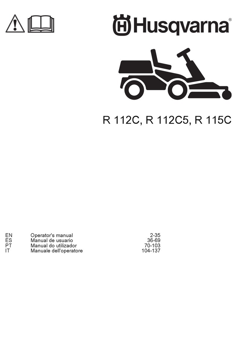 Husqvarna R112C Operator's manual