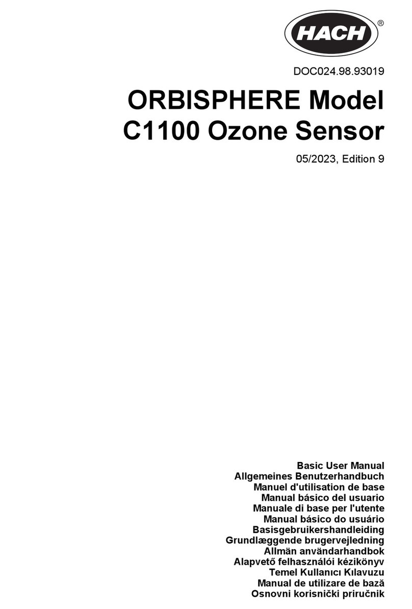 Hach orbisphere C1100 Basic user manual