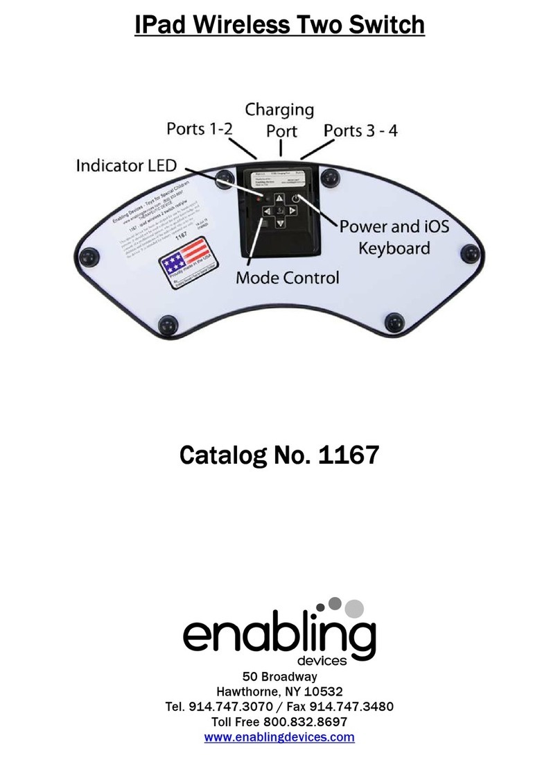 Enabling Devices 1167 User manual